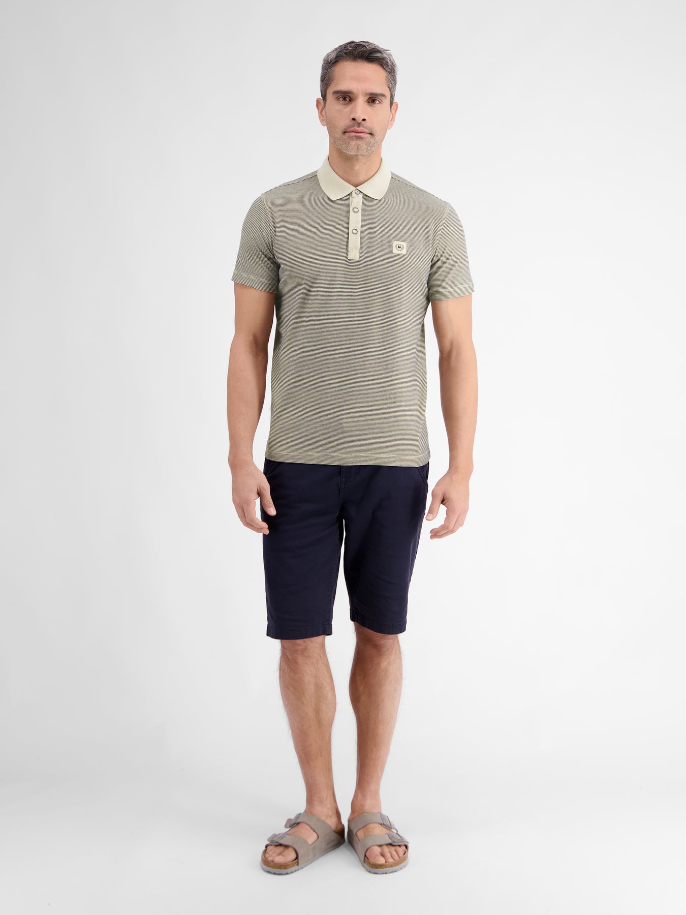 Gestreiftes Poloshirt für Herren