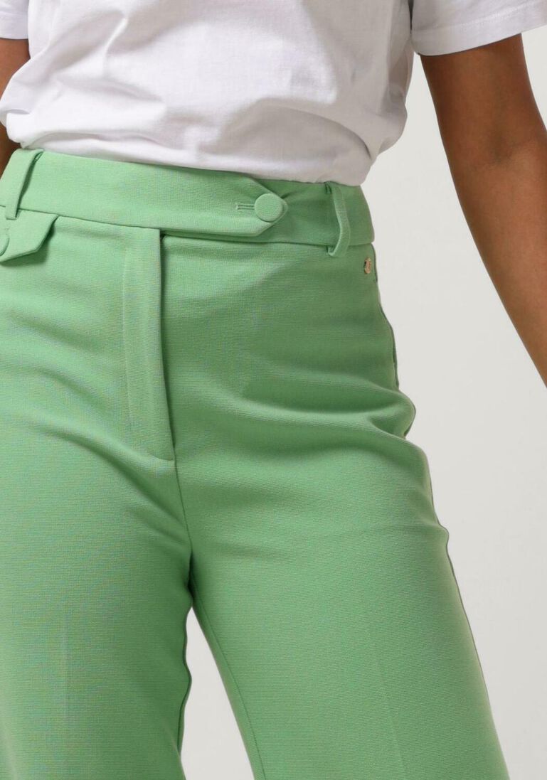 JOSH V groene josh v wijde broek lara