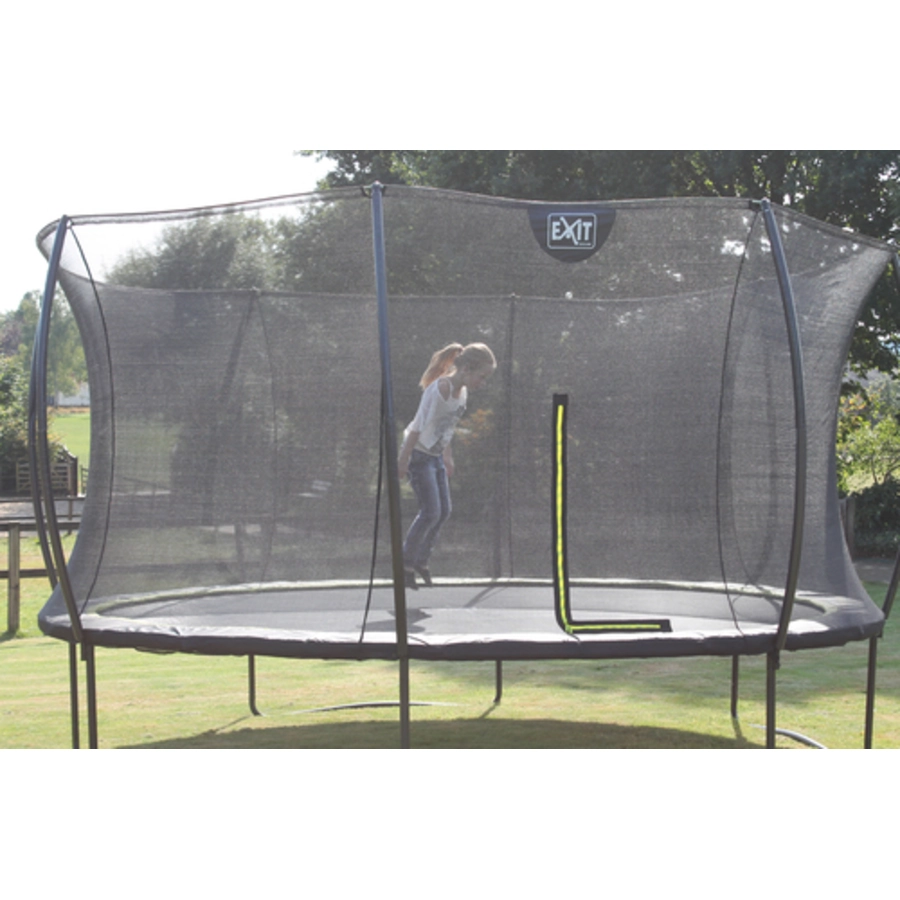 EXIT Trampolin Silhouette ø244cm - grün