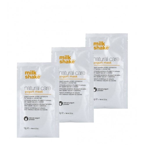 Milk Shake Natural Care Mask Yogurt 3x15g