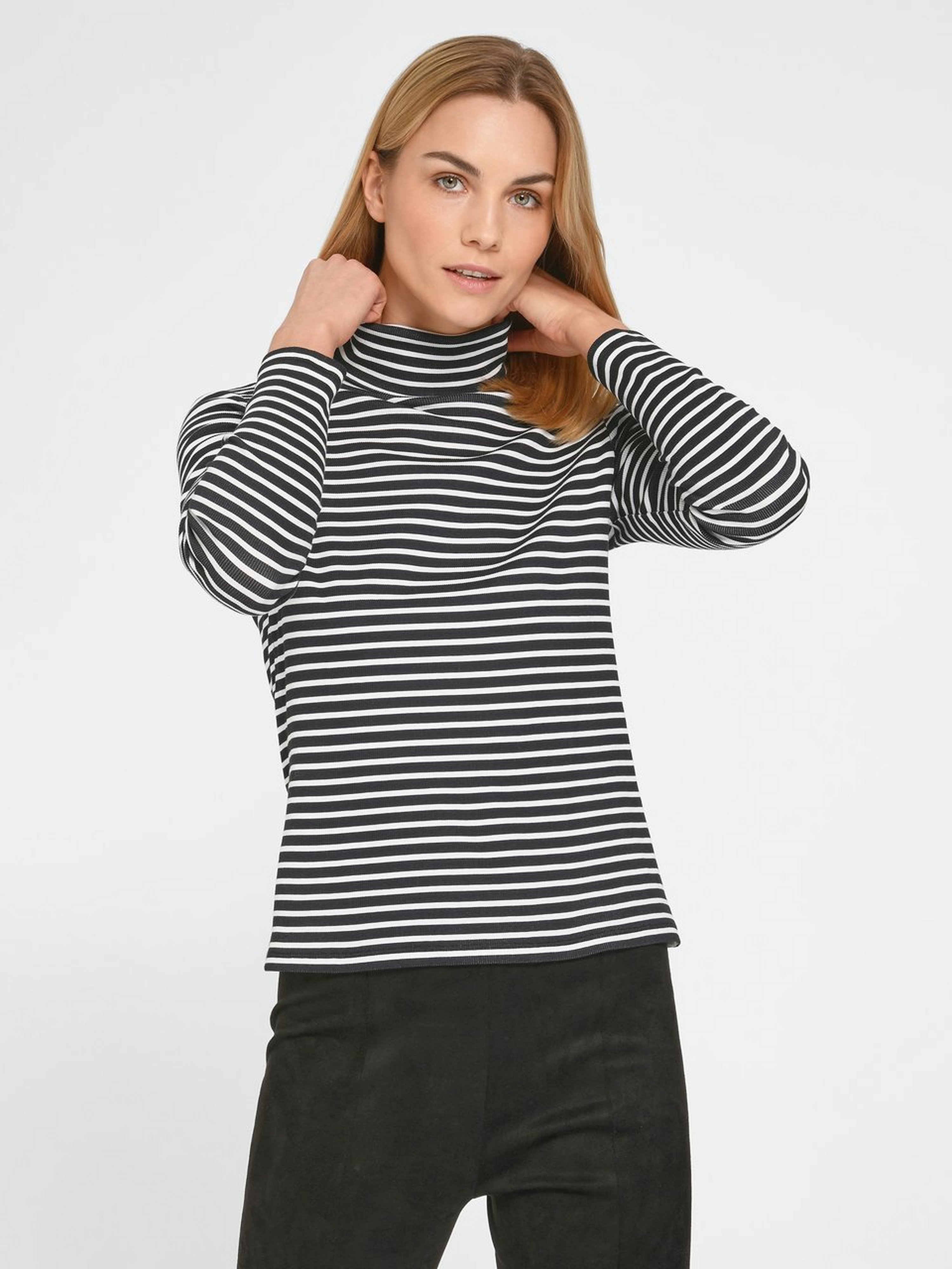 Rollkragen-Shirt