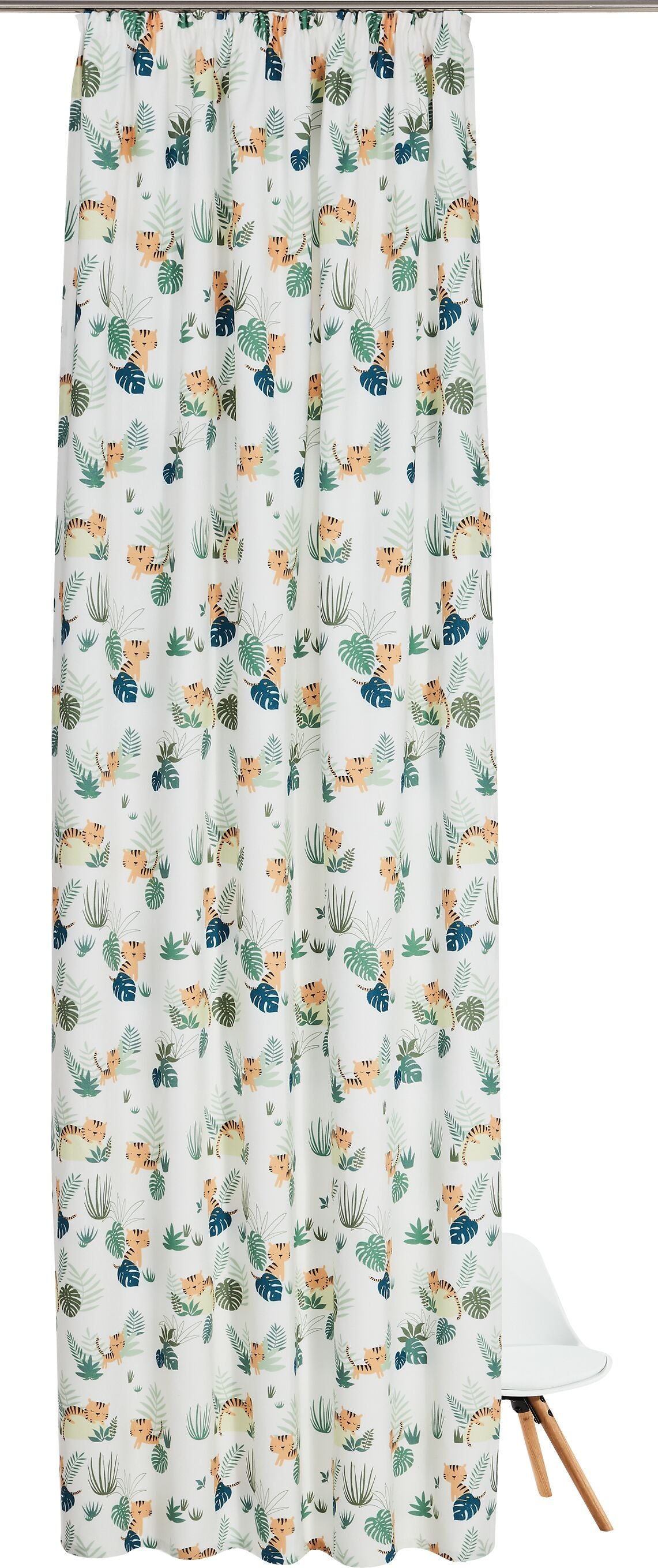 MAX Fertigvorhang blickdicht - Multicolor / B: 140.0 cm x H: 270.0 cm