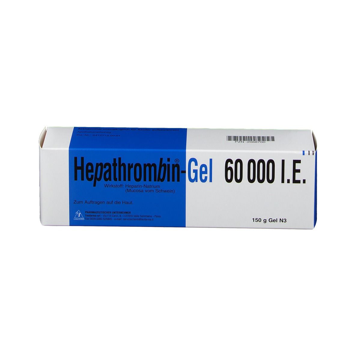Hepathrombin®-Gel 60 000 I.E.