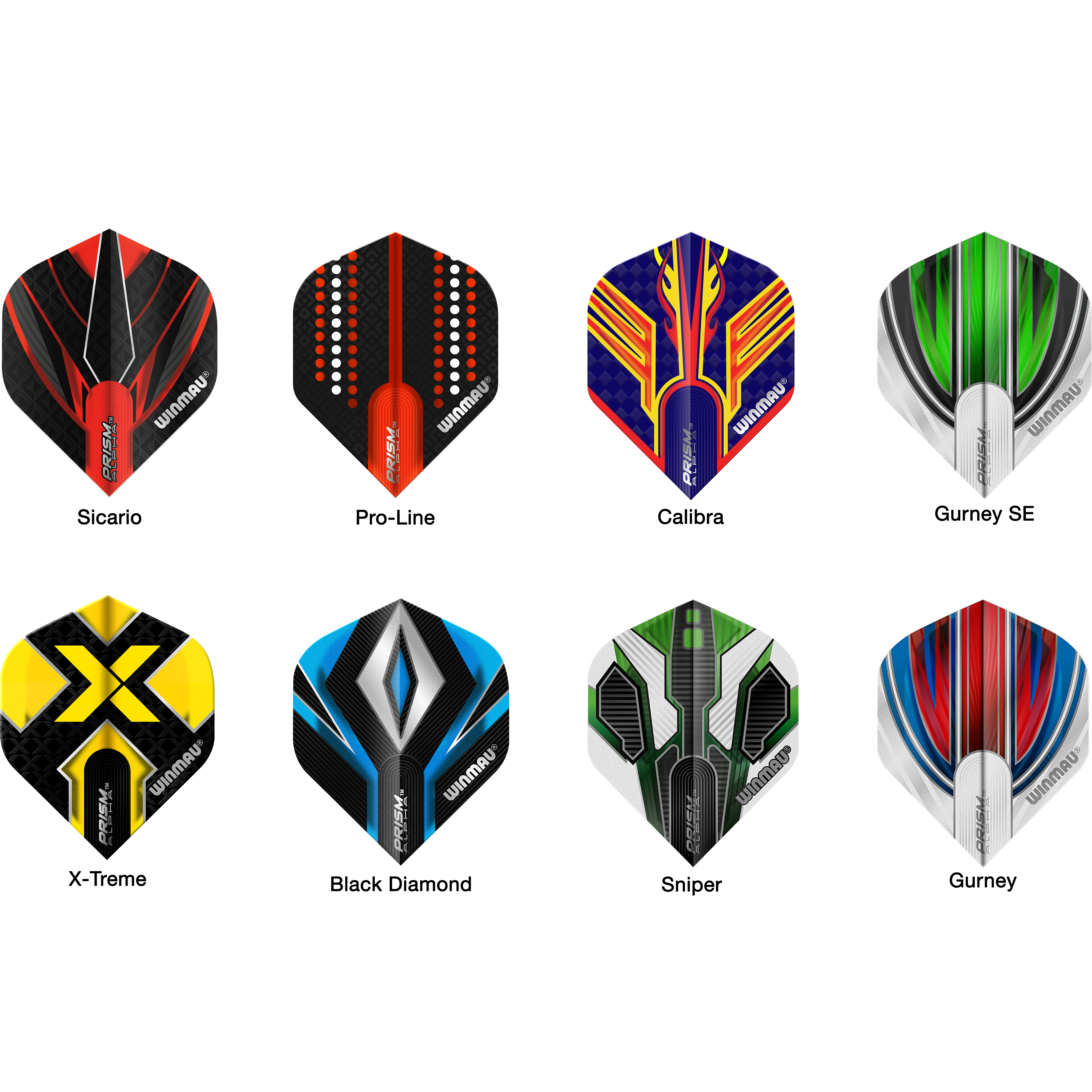 Winmau - Prism Alpha Range Flight - Standard