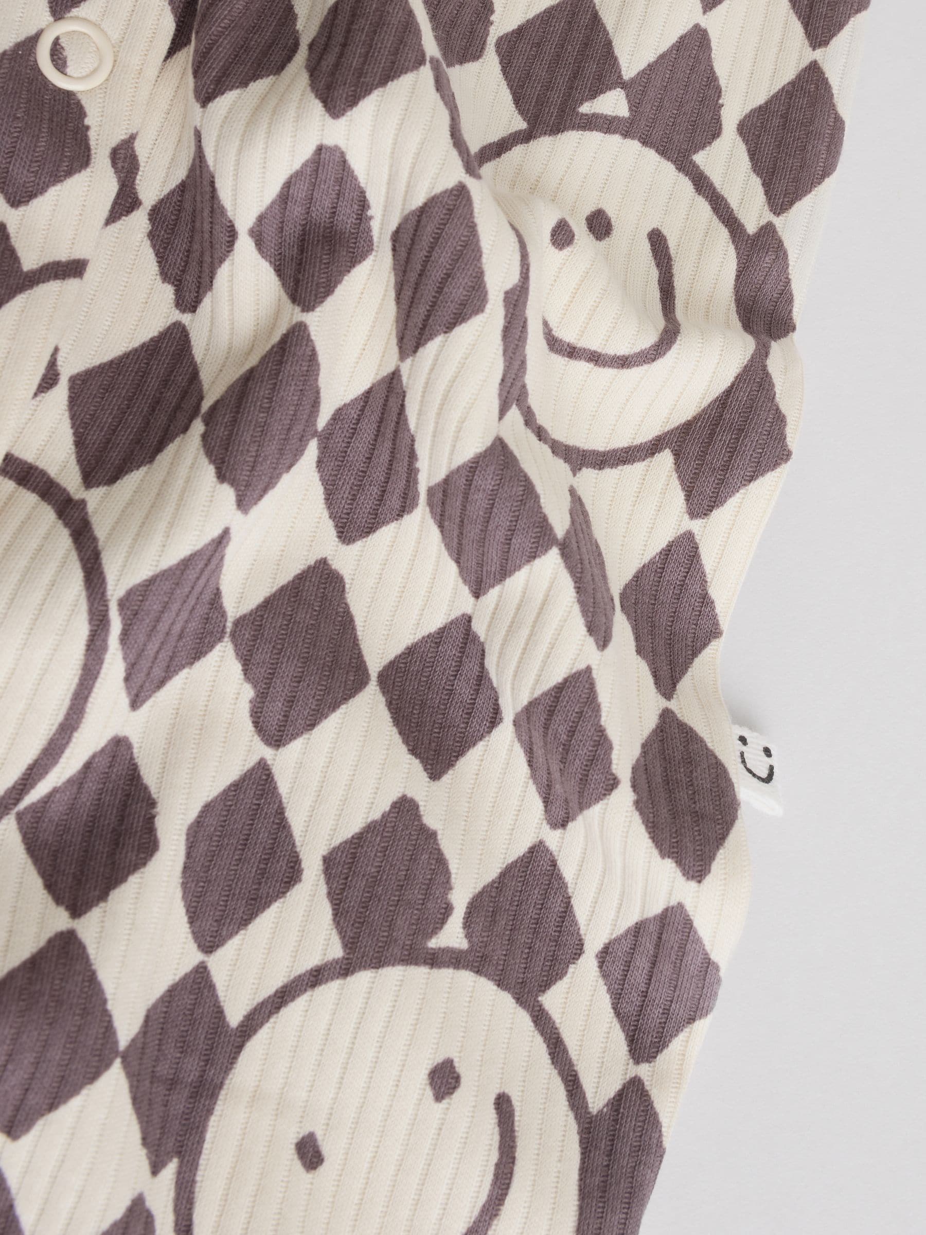 Monochroom - Set van 4 voetloze babypyjama's (0 mnd-2 jr)