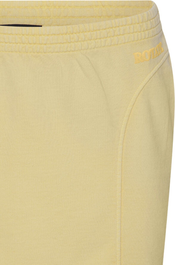 ROTATE Birger Christensen ELASTICATED MINI SKIRT Golden haze