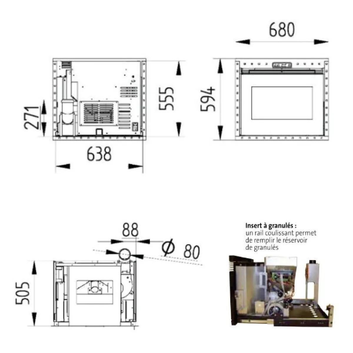 Interstoves Benito 10 - Noir