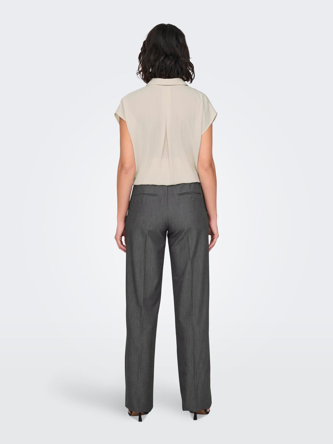 ONLKAYLE-ORLEEN Gerade geschnitten Straight-Fit jeans Medium Grey Melange