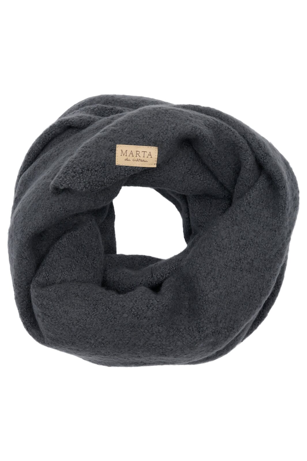 Marta Du Chateau Scarf 194007 dark grey