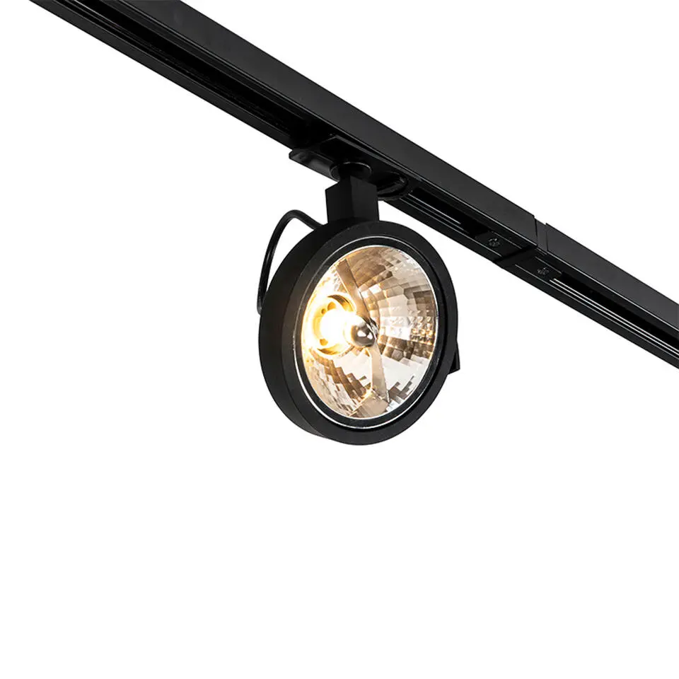 Qazqa opbouwspots iconic go zwart g9