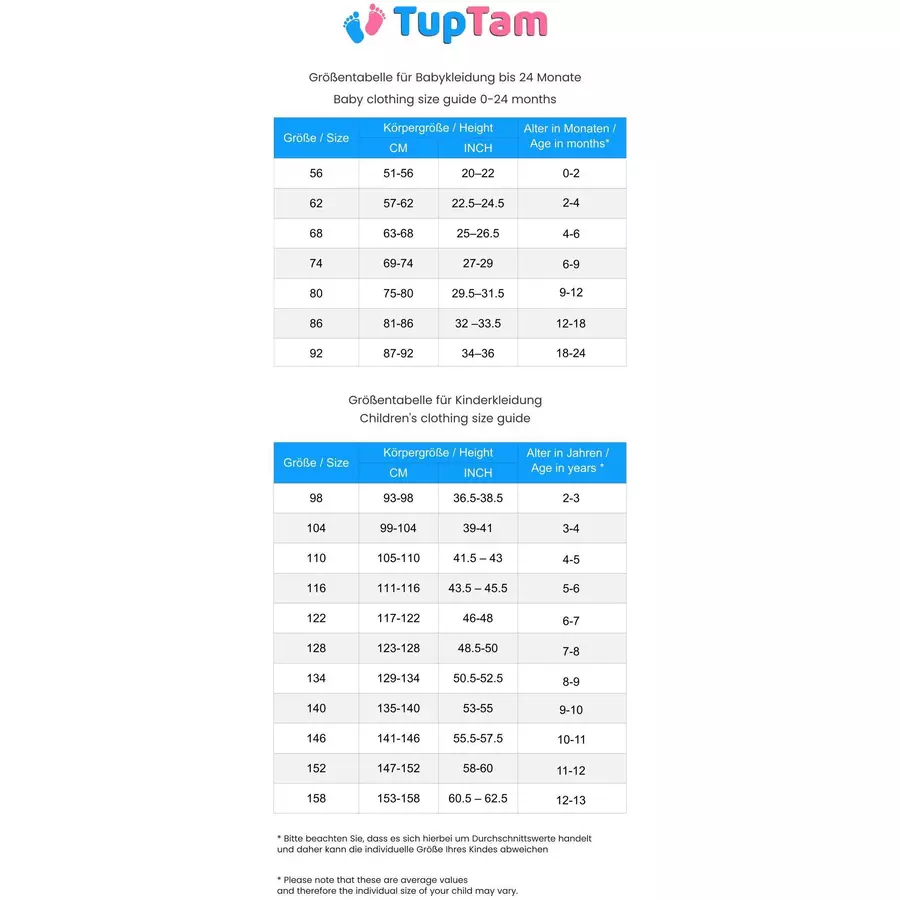 TupTam Baby Unisex Fleece Hose Babyhose Jogginghose Winter Warm blaubraun