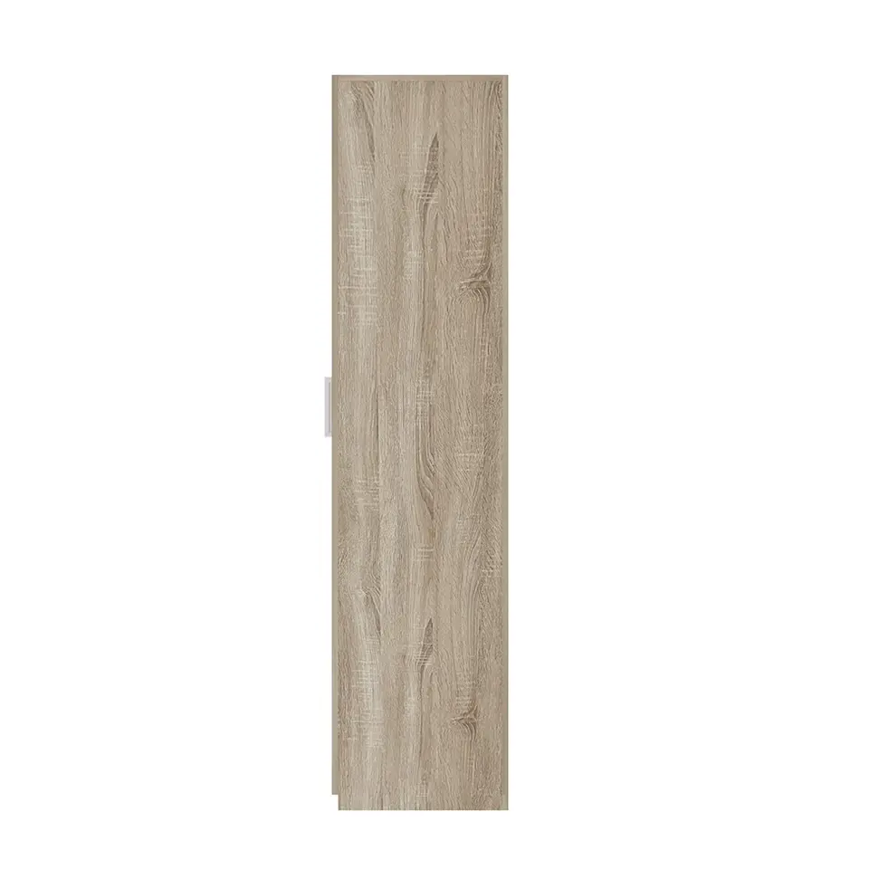 Interiax Kledingkast 'Mila' - Sonoma Eik - 3 Deurs - 180x120x42 cm