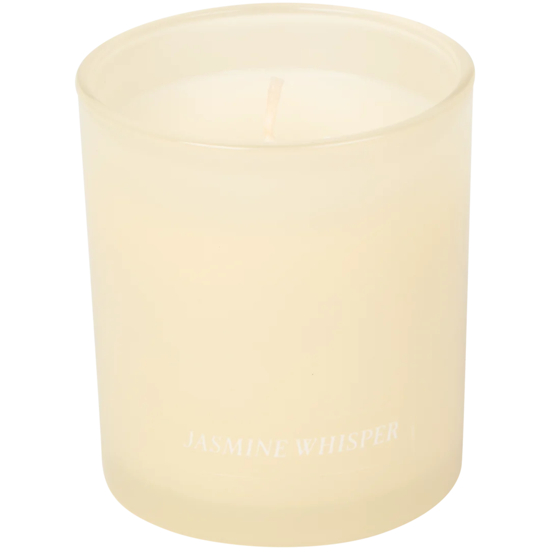 Bougie parfumée dans un verre