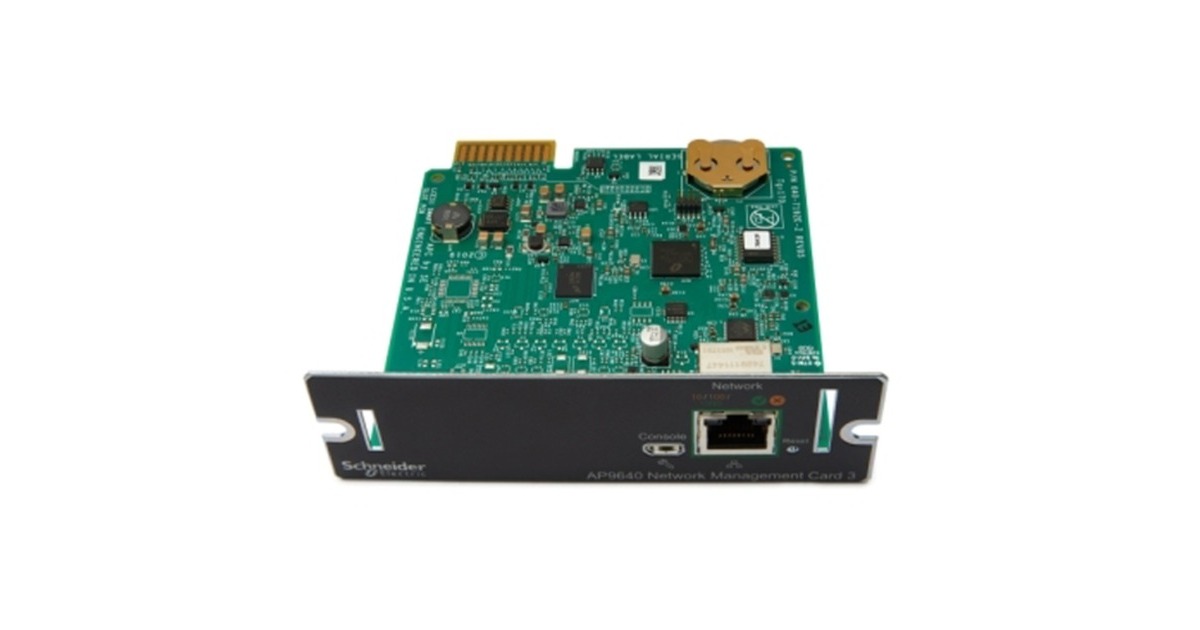 APCUPS Network Management Card 3 AP9640 netwerkadapter