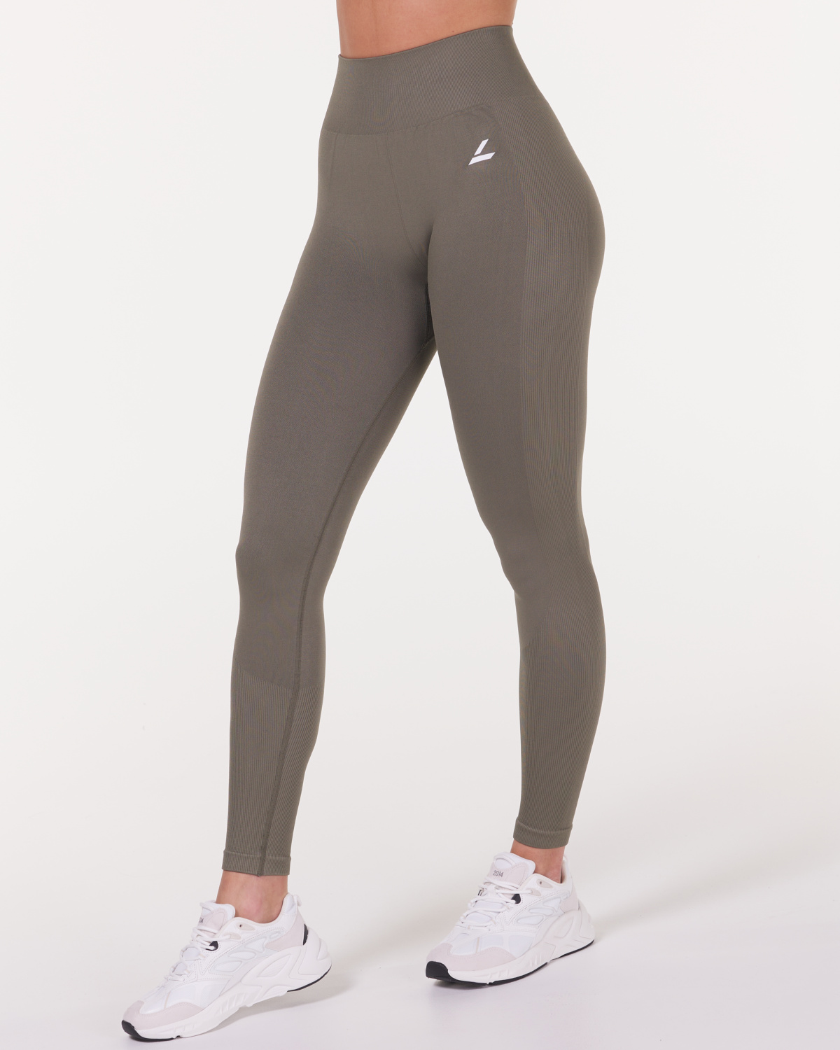 LEVITY Sustainable Habits Tights Recycled Green Dusty