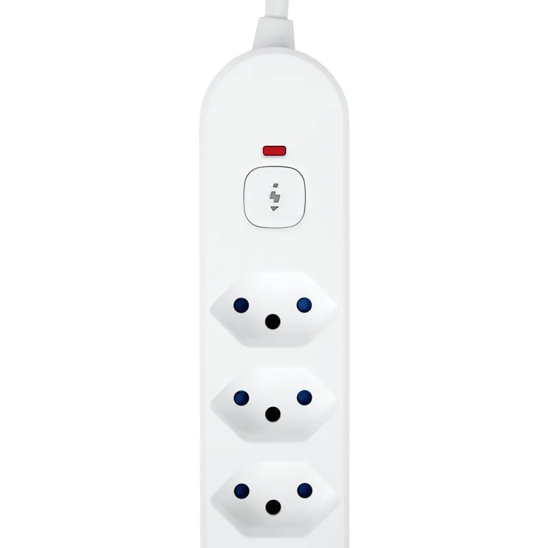 (3m) IQ PRO 5-fach (PD / 20W) Steckdosenleiste 3xTyp13 / 1x USB-C / 1x USB A mit Schalter   Überstromschutz (50 00089) - Weiss