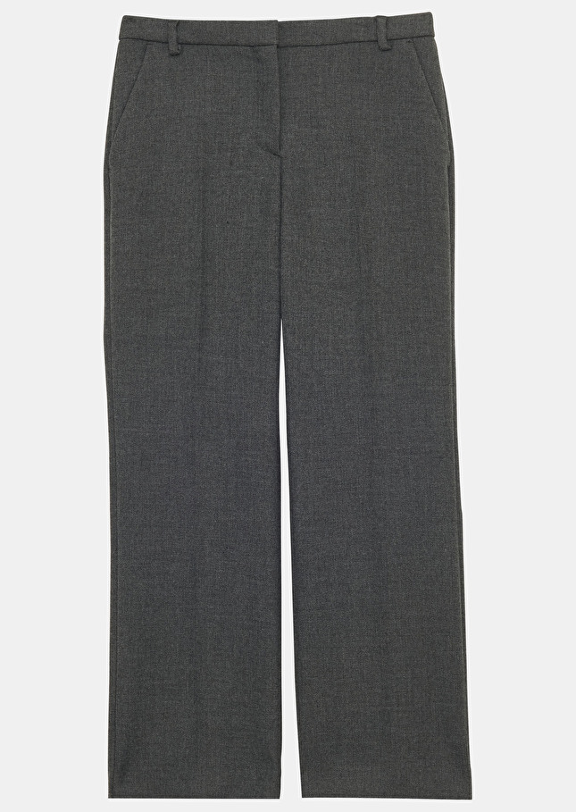 Pantalon Pampillegris en laine tailleur