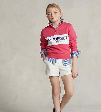 Polo Ralph Lauren Sweatshirt m. Lynl?s - Polo Sport - Pink m. Pr