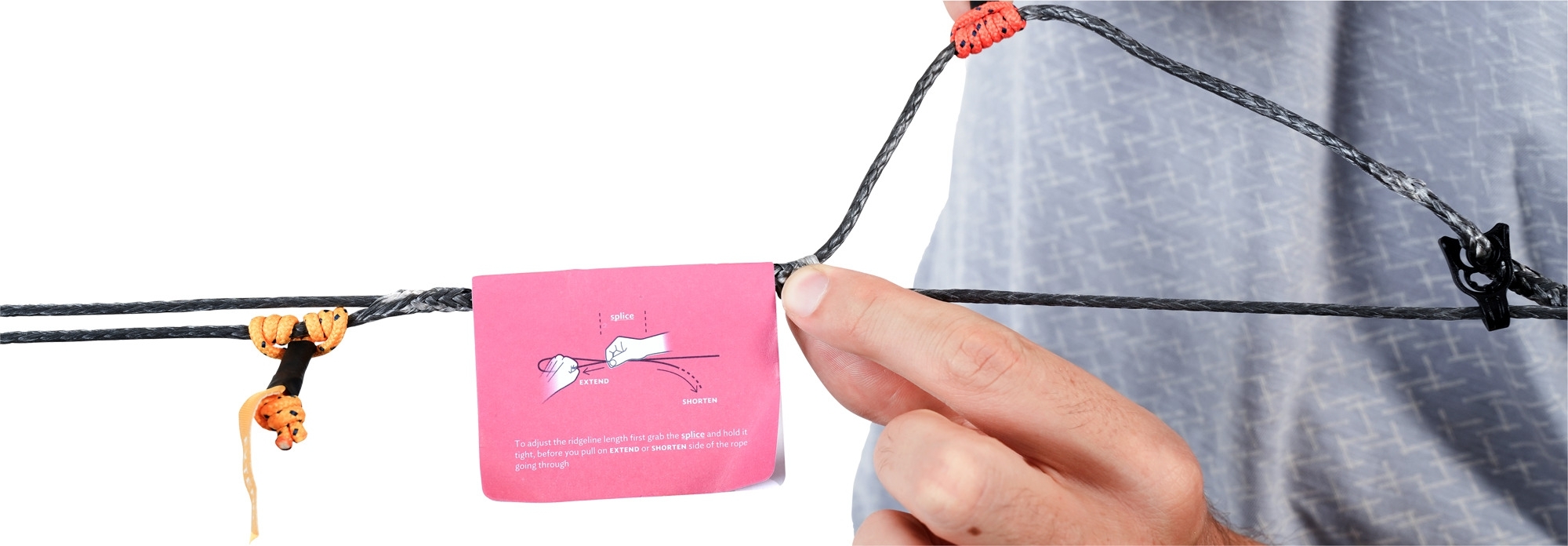 Ticket to the Moon Hängematte Lightest Pro 3,1 Meter orange