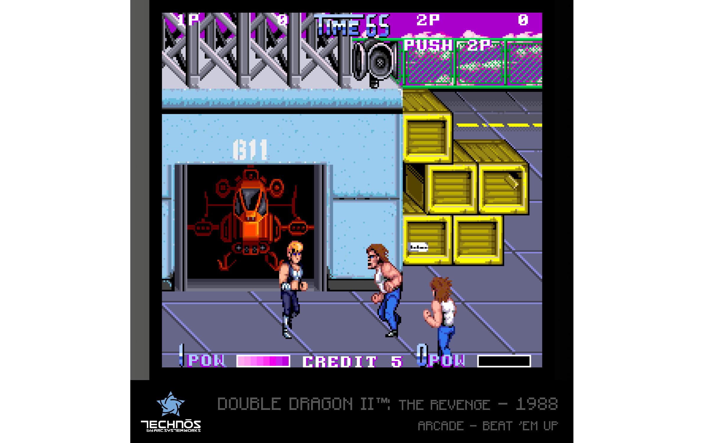 Evercade Technos Arcade Cartridge 1Nostalgische Retro-Spiele