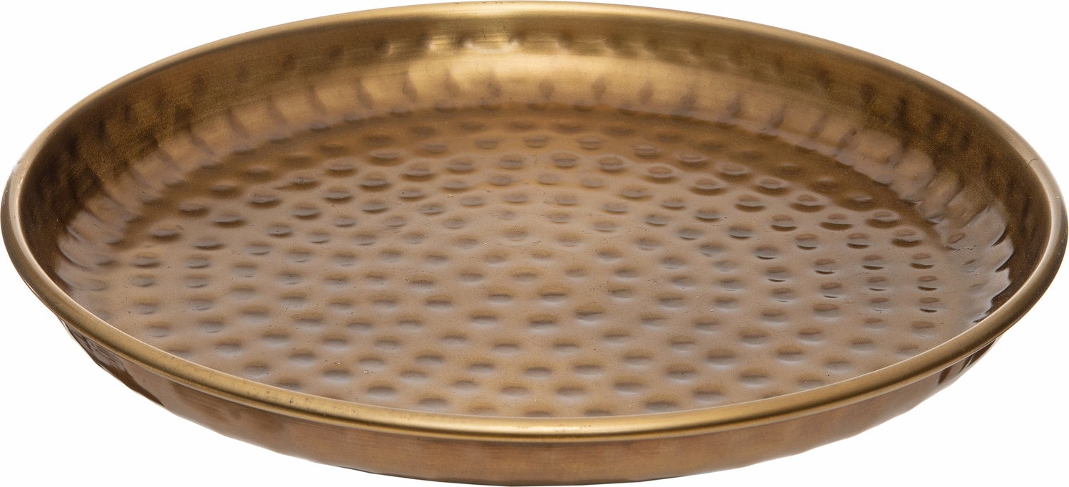 Intratuin decoratiebord Emma goud D 30 H 2 cm
