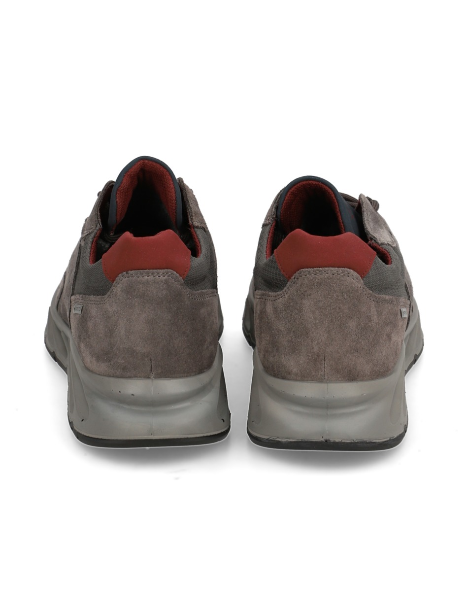 Lederkombination Sneaker