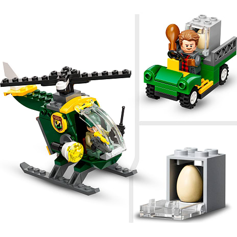 LEGO® Jurassic World T. rex på dinosaurflugt 76944
