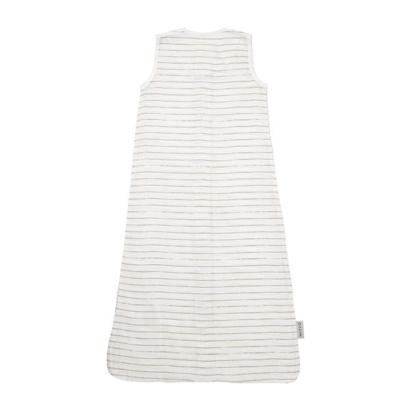 Meyco Baby Hydrofiele Slaapzak  – 90 cm – Stripe Sand