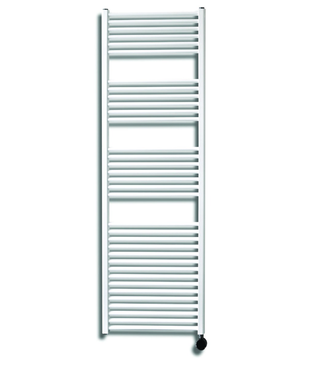 Sanicare elektrische design radiator 45x172cm wit met thermostaat rechts chroom