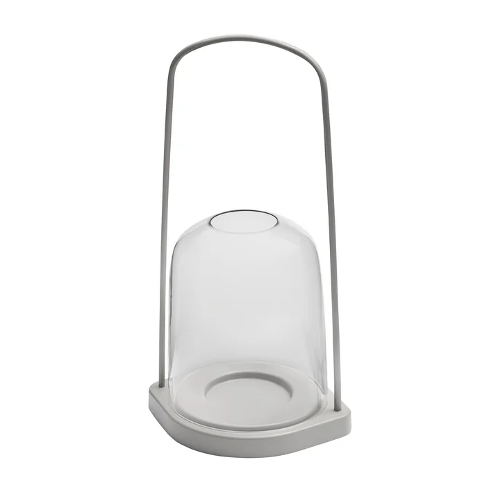 Fritz Hansen - Skagerak Bell Windlicht, Ø 30 cm, hellgrau