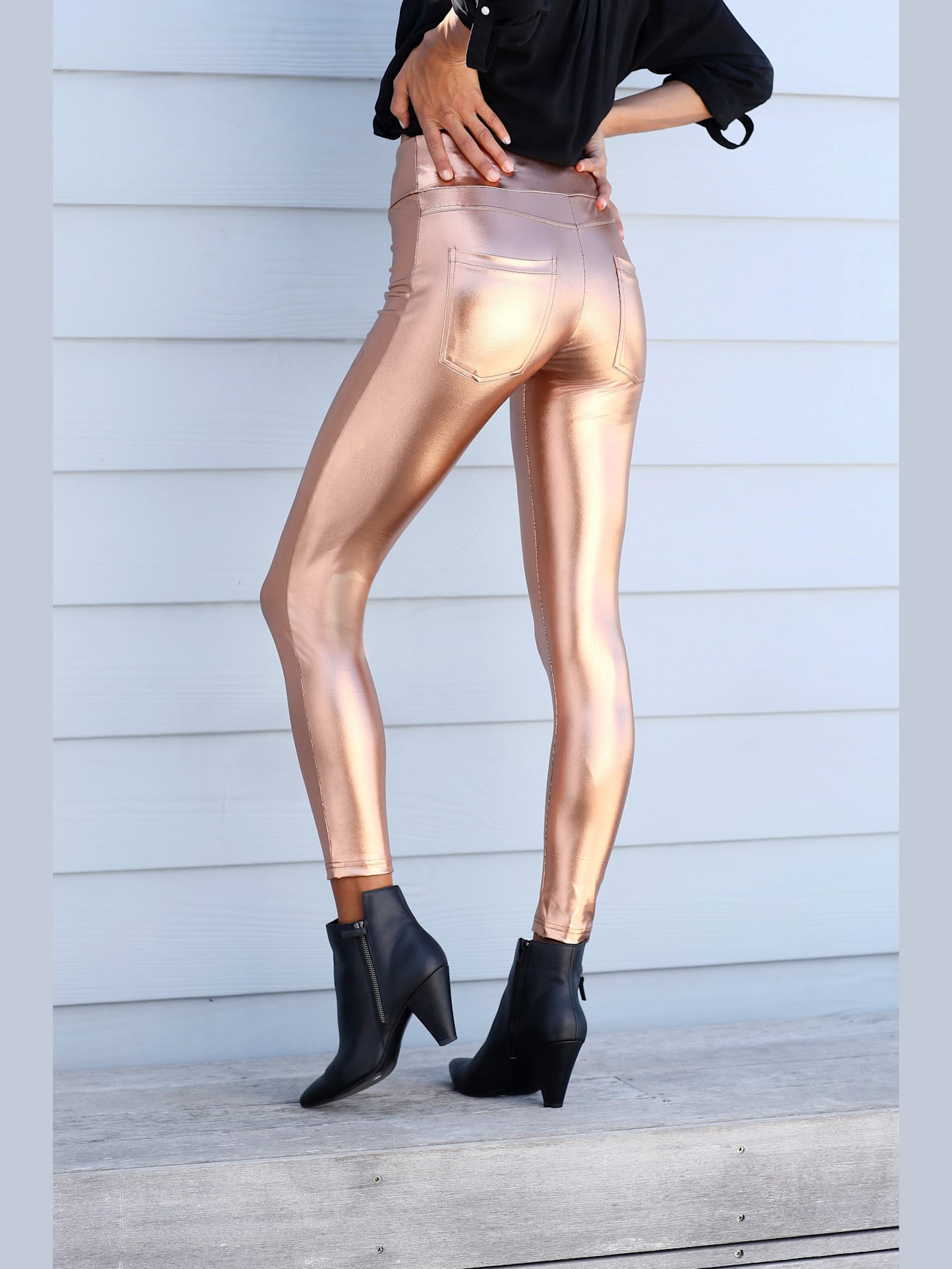Legging à imprimé brillant