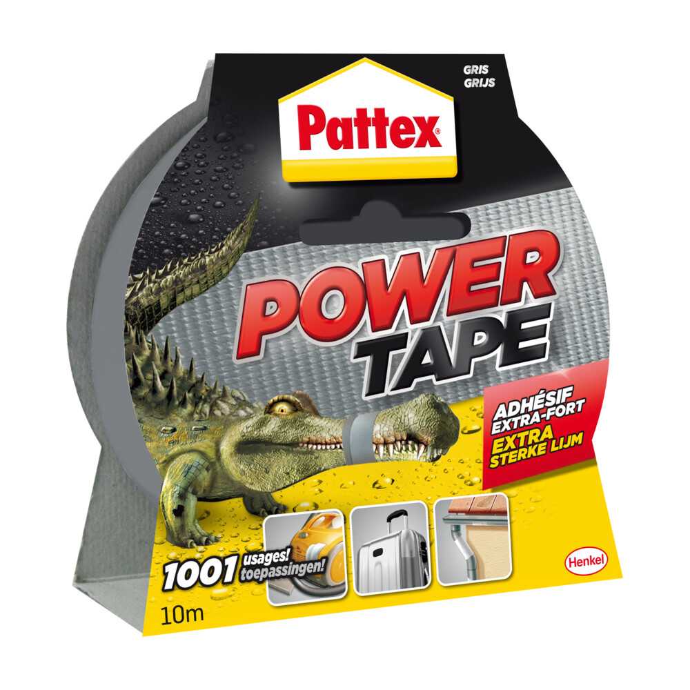Pattex Power Tape Grijs10 meter