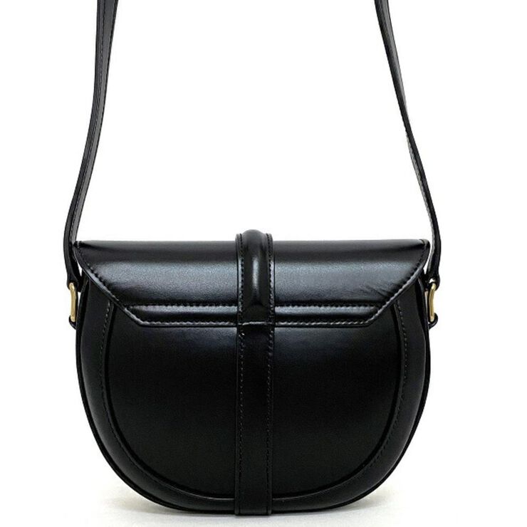 Celine Vintage Celine Crossbody Bag Black