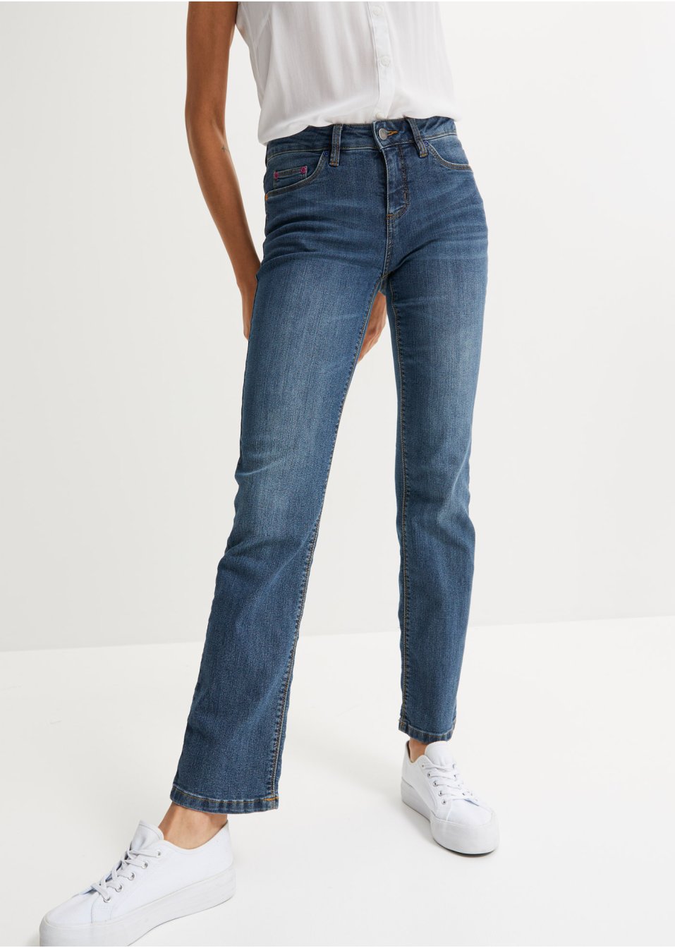 Jean extensible confort stretch, Straight