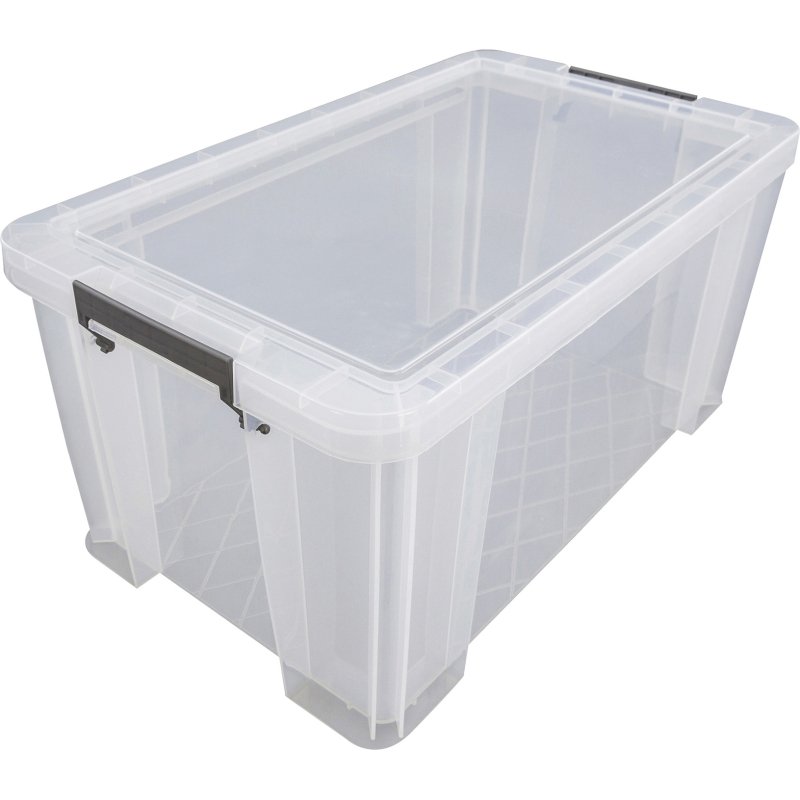 Boîte de rangement plastique 54 L WHITEFURZE Allstore - incolore