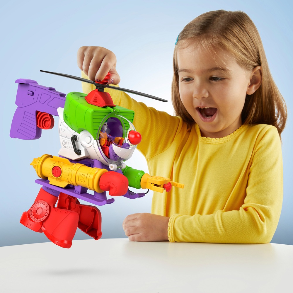 Imaginext DC Super Friends Der Joker Robo Copter