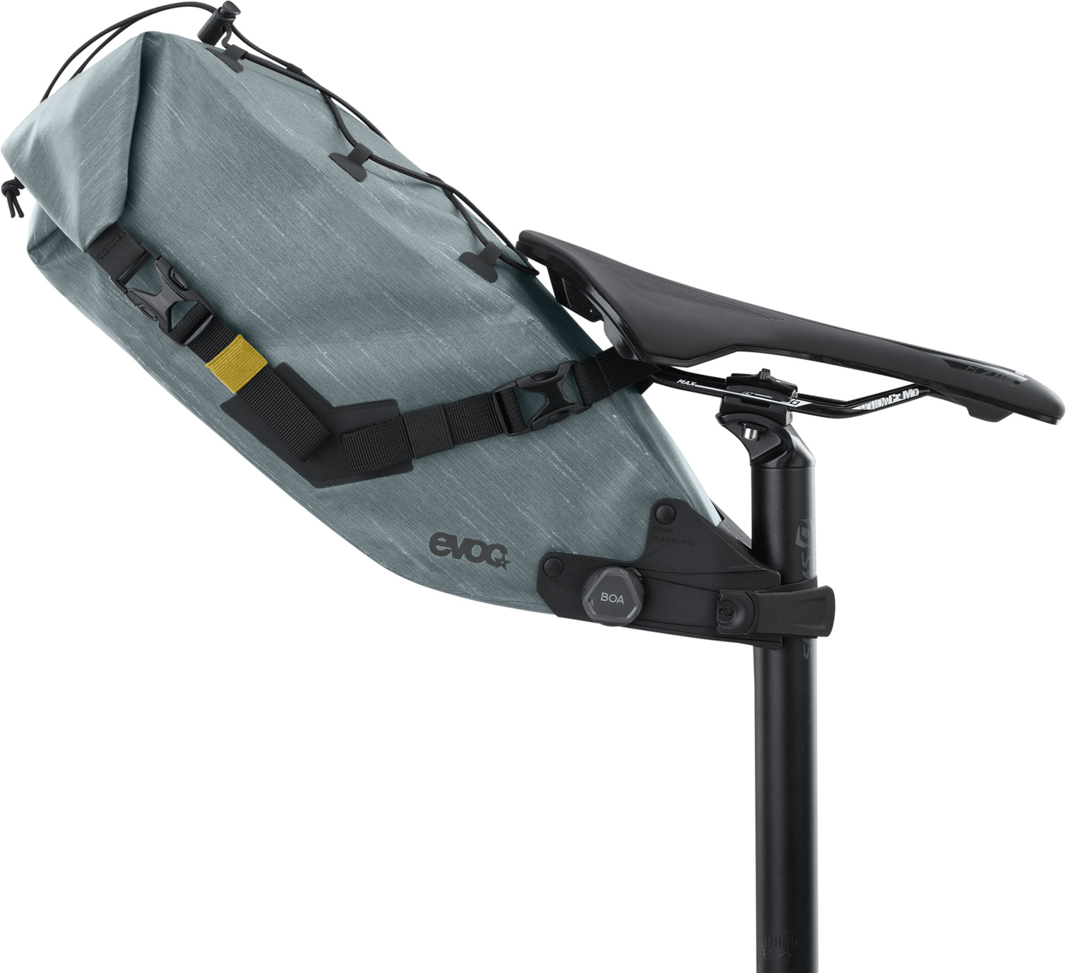 EVOC Seat Pack BOA WP Sadeltaske Stålgrå 6 L