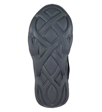Skechers Støvler - Twisted Brights - Sort/Rød m. lys