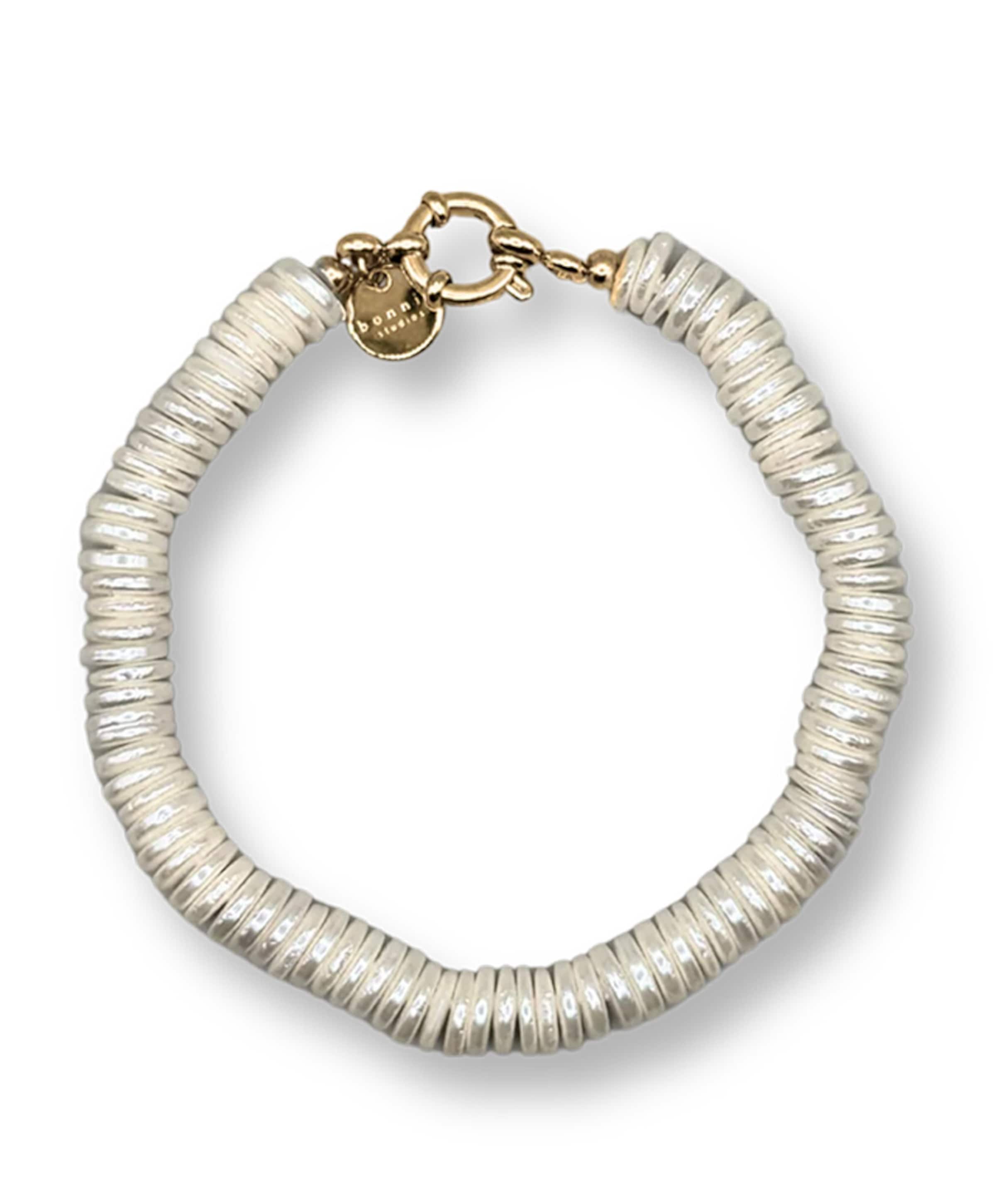 Bonnie Studios Dames armband wit