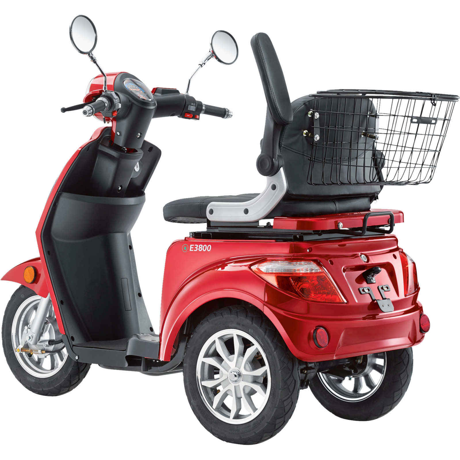 Luxxon Seniorenmobil E3800 dunkelrot