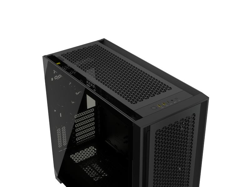 Corsair PC-Gehäuse Midi Tower 5000D Airflow TG Schwarz Corsair Midi Tower 5000D Airflow TG PC-Gehäuse