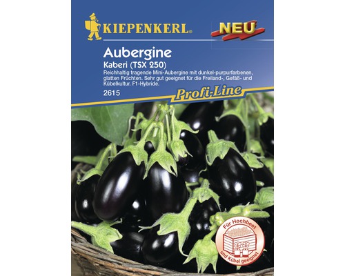 Aubergine 'Kaberi' Kiepenkerl Groentezaden
