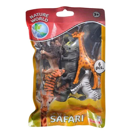 Simba Nature World Tiere im Tütchen, 3-fach sortiert