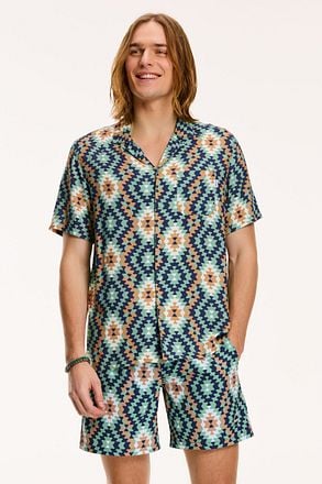 Shiwi Overhemd Mayan Geo Groen 1541587251-712 kopen