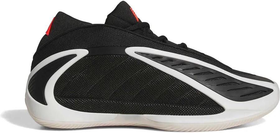 Adidas Anthony Edwards Sneakers Heren Zwart 2 3 Mesh Synthetisch