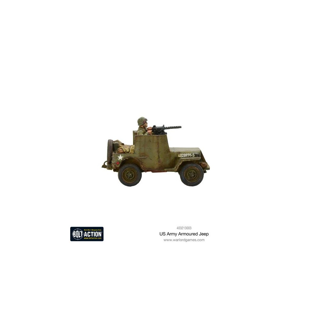 Bolt Action - US Armoured Jeep