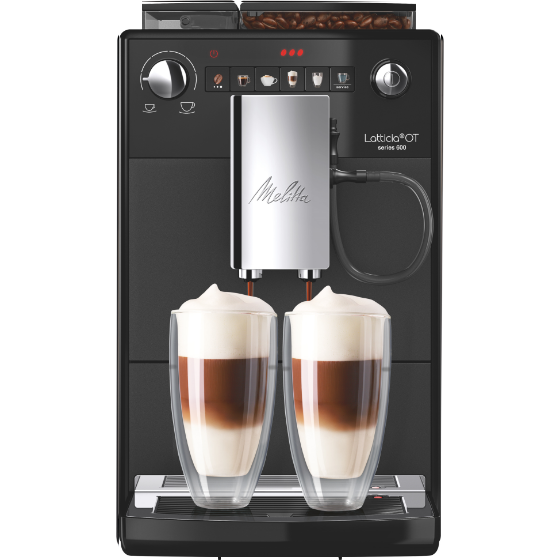 Latticia® OT|Kaffeevollautomat Schwarz