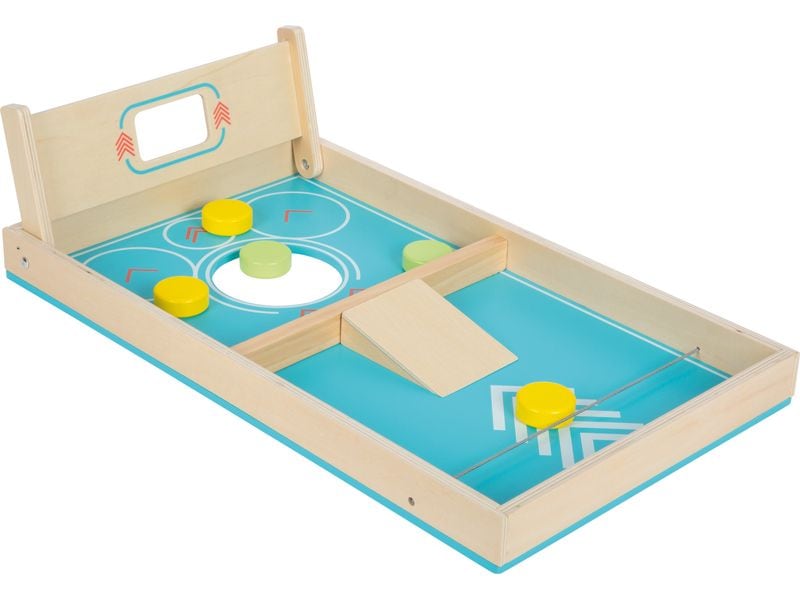 small foot Cornhole und Sling Puck Spiel «Active» Multifunktionales 2-in-1 Wurfspiel aus Holz
