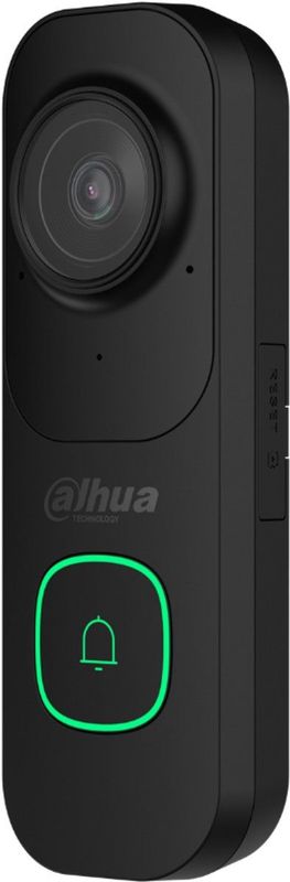 Dahua - DB41AB - Video Deurbel - Zwart - 4MP - Ultra-wide Fisheye - WiFi-6