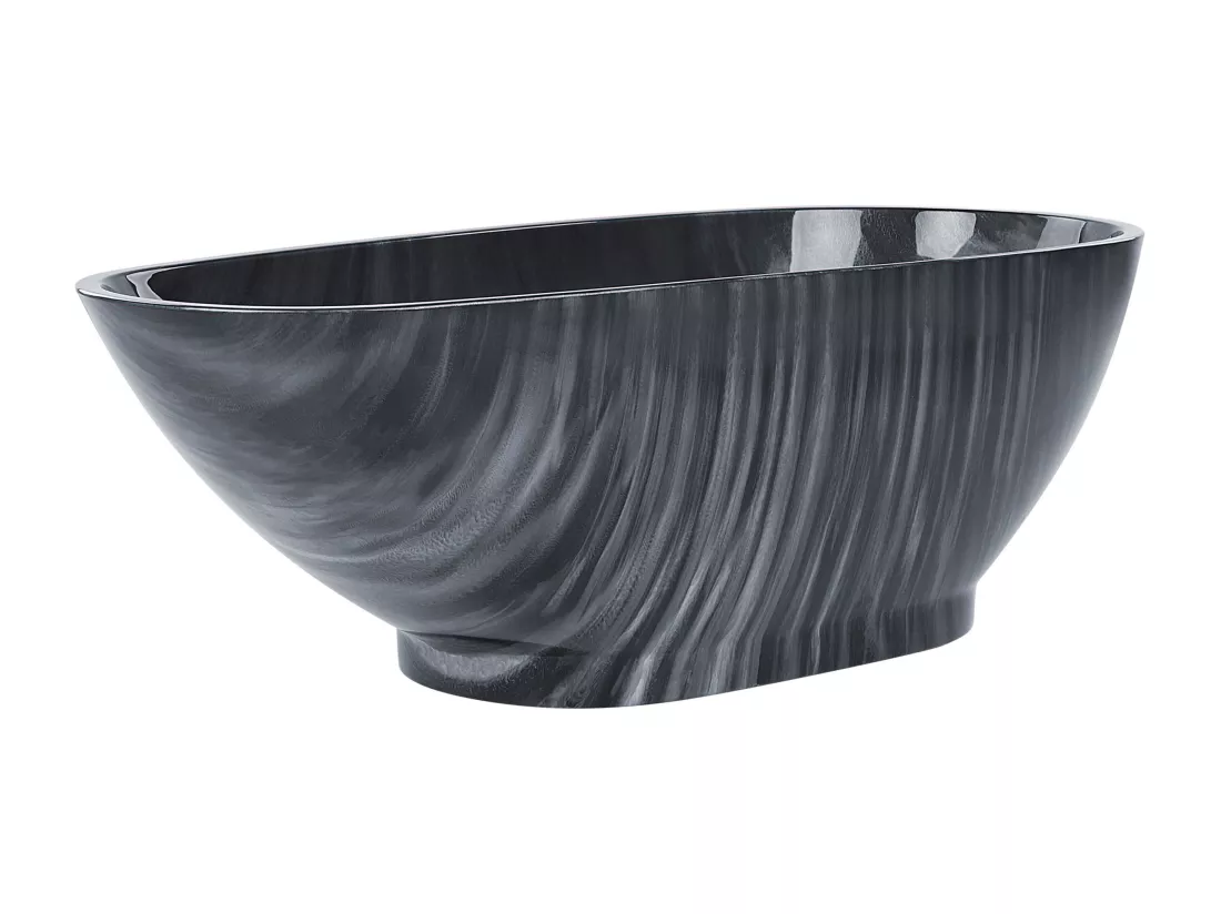 Baignoire îlot noire 170 x 80 cm RIOJA